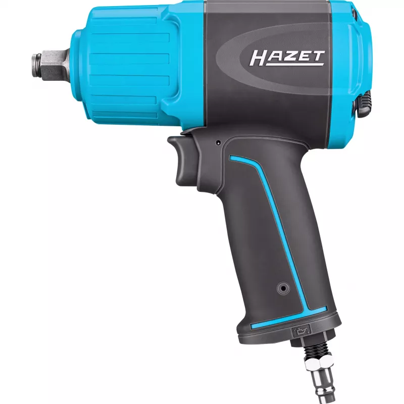 HAZET 9012ECO 1/2 inch Pneumatinis Veržliasukis, Maks. Sukimo Momentas 1700 Nm, Mėlyna/Juoda