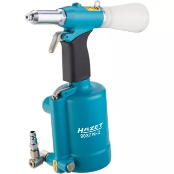 HAZET 9037N-2 Pneumatinė kniedijimo pistoleto 2,4–5,0 mm su 5 antgaliais