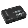 HDCVT HDS-B51 5x1 HDMI 2.0 jungiklis 4K@60Hz HDR10 Dolby Vision HDCP 2.2 18Gbps su IR nuotolinio valdymo pultu