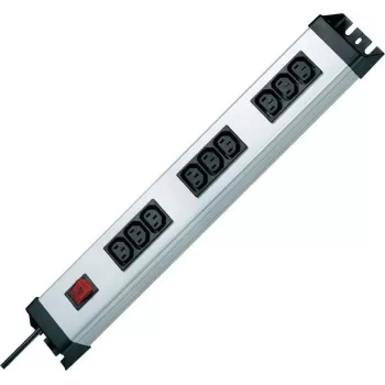 Heinrich Kopp POWERversal 3x3-fach maitinimo juosta, 9x C13, 1,4 m, 250V/10A 2274.2001.0