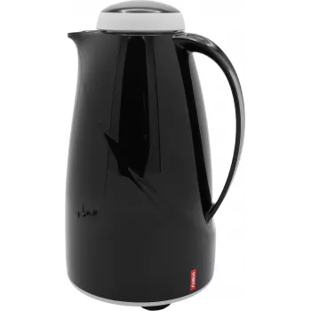 HELIOS Wave vakuuminė termo serviravimo stiklinė 1,5 L, juoda 2945-002
