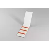 HellermannTyton HELASIGN Savaiminio laminavimo kabelių žymėjimo etiketės, raudonos/permatomos, 19 x 38 mm, 60 etikečių (10 lapų po 6), PVC 598-31402
