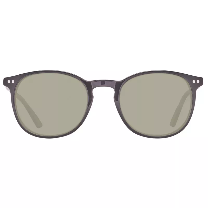HELLY HANSEN HH5008-C02-50 Unisex Sunglasses - Black Frame, Grey Polarized Lens, 50/20/140 mm