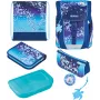 Mokyklinė kuprinė Herlitz FiloActive Plus Blue Ice 5 dalių rinkinys