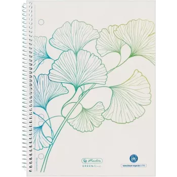HERLITZ GREENline sąsiuvinis A5, 70 lapų, liniuotė, baltas, 50033508