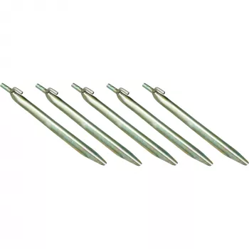 High Peak Steel Tent Peg su Kabliu, 6 vnt. (24 cm)