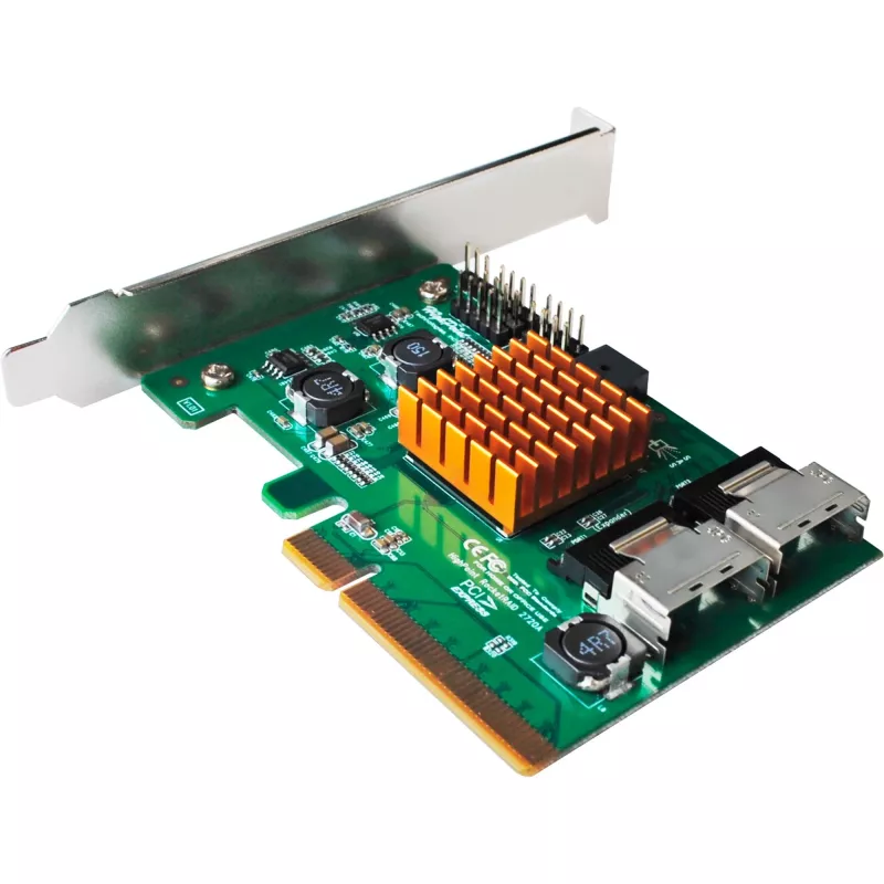 HIGHPOINT RocketRAID 2720A PCIe 2.0 x8 SAS/SATA 6Gb/s RAID valdiklis