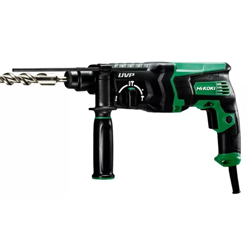 Hikoki DH28PCY2WSZ Rotary Hammer Drill 1100 RPM SDS Plus 3 kg Black, Green