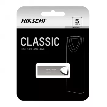 HIKSEMI Classic 32GB USB 3.0 atmintukas – cinko lydinys, 100 MB/s skaitymas, be dangtelio