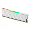 Hiksemi Future RGB 16GB 3600MHz DDR4 stalinių kompiuterių žaidimų atmintis, balta