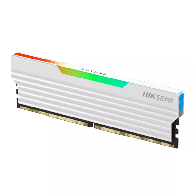 Hiksemi Future RGB 16GB 3600MHz DDR4 stalinių kompiuterių žaidimų atmintis, balta