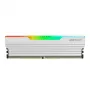 Hiksemi Future RGB 16GB 3600MHz DDR4 stalinių kompiuterių žaidimų atmintis, balta