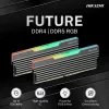 HIKSEMI Future RGB 16GB rinkinys (2x8GB) 3600MHz DDR4 darbalaukio žaidimų atmintis, juoda