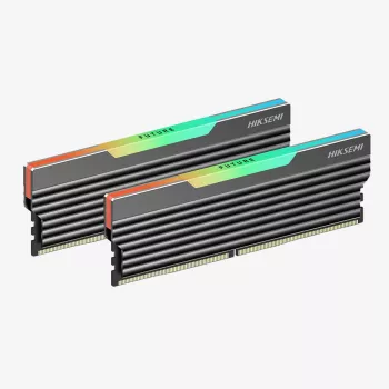 HIKSEMI Future RGB 16GB rinkinys (2x8GB) 3600MHz DDR4 darbalaukio žaidimų atmintis, juoda