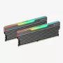 HIKSEMI Future RGB 16GB rinkinys (2x8GB) 3600MHz DDR4 darbalaukio žaidimų atmintis, juoda