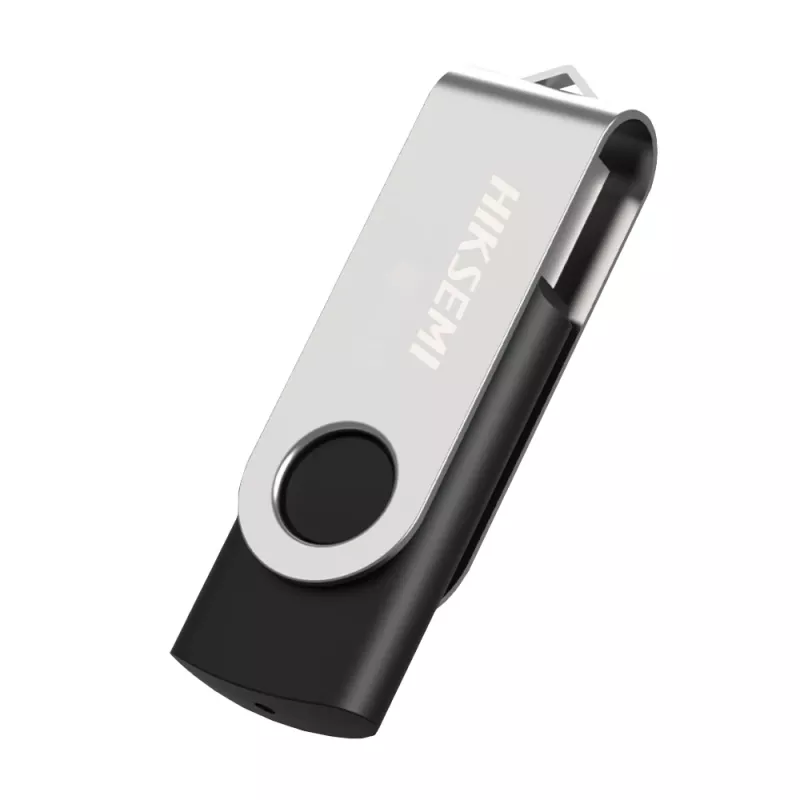 HIKSEMI Rotary Series 64GB USB 3.0 atmintukas - sidabrinis
