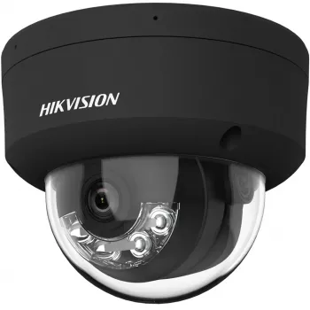 Hikvision DS-2CD2143G2-LIS2U(2.8mm)(BLACK) 4MP AcuSense kupolinė IP vaizdo kamerą