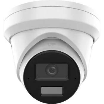 Hikvision DS-2CD2343G2-LI2U 4MP AcuSense kupolinė IP kamera su išmaniu hibridiniu apšvietimu, 2,8 mm