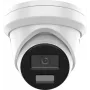 Hikvision DS-2CD2343G2-LI2U 4MP AcuSense kupolinė IP kamera su išmaniu hibridiniu apšvietimu, 2,8 mm