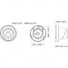 Hikvision DS-2CD2343G2-LI2U/SL 2,8mm PL AcuSense 4MP Turret IP Camera su Smart Hybrid Light