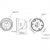 Hikvision DS-2CD2346G2H-IS2U/SL 2.8mm EF PL 4MP AcuSense Turret IP Camera