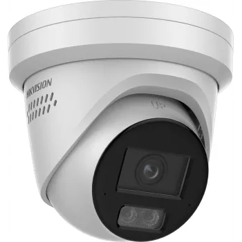 Hikvision DS-2CD2387G3-LIS2UY/SRB 8MP lauko kupolinė tinklo kamera su AcuSense, 2.8 mm objektyvu, dvipusiu garsu, IP67, PoE