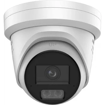 Hikvision DS-2CD2387G3-LIS2UY/SRB 8MP lauko kupolinė tinklo kamera su AcuSense, 2.8 mm objektyvu, dvipusiu garsu, IP67, PoE