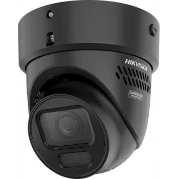 Hikvision DS-2CD2H67G3-LIZS2UY/SL(2.8-12mm)BLK 6MP kupolinė IP vaizdo kamera su AcuSense, motorizuotu objektyvu, PoE