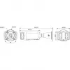 Hikvision DS-2CD2T167G3P-LIS2UY/SL(180°) 16MP panoraminė IP vaizdo kamera – ColorVu AcuSense