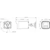 Hikvision DS-2CE12UF3T-LS 3K ColorVu 4-in-1 Mini Bullet kamera su 2.8 mm objektyvu, 40 m šilta šviesa, IP67