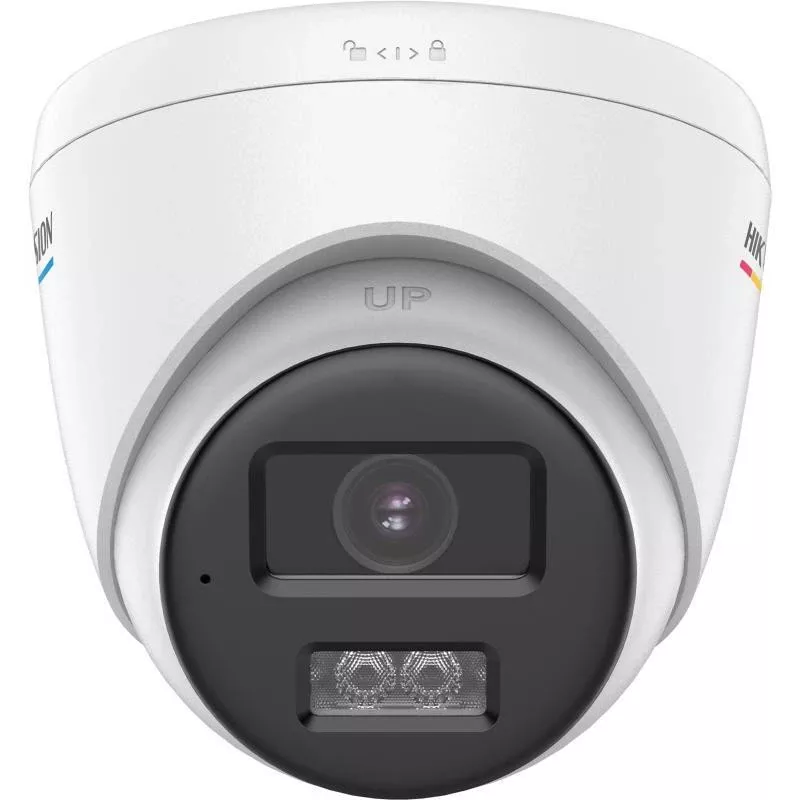Hikvision DS-2CE72UF3T-LS 3K ColorVu kupolinė kamera, 2.8 mm fiksuotas objektyvas, 4-in-1, IP67