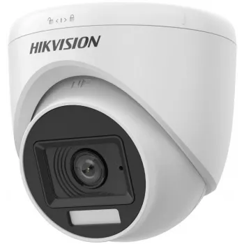 Hikvision DS-2CE76K0T-LPFS(2.8mm) 3K kupolinė kamera su išmaniu hibridiniu apšvietimu ir garsu, vidaus, fiksuoto židinio