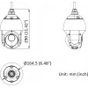 Hikvision DS-2DE4225IWG1-E 2MP 25x IR tinklinė PTZ kupolinė kamera