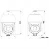 Hikvision DS-2DF8425IX-AELW(T5) 8MP 25x IR tinklo greitojo pasukimo kamera su lazeriu, DarkFighterX, 500m lazerio nuotolis