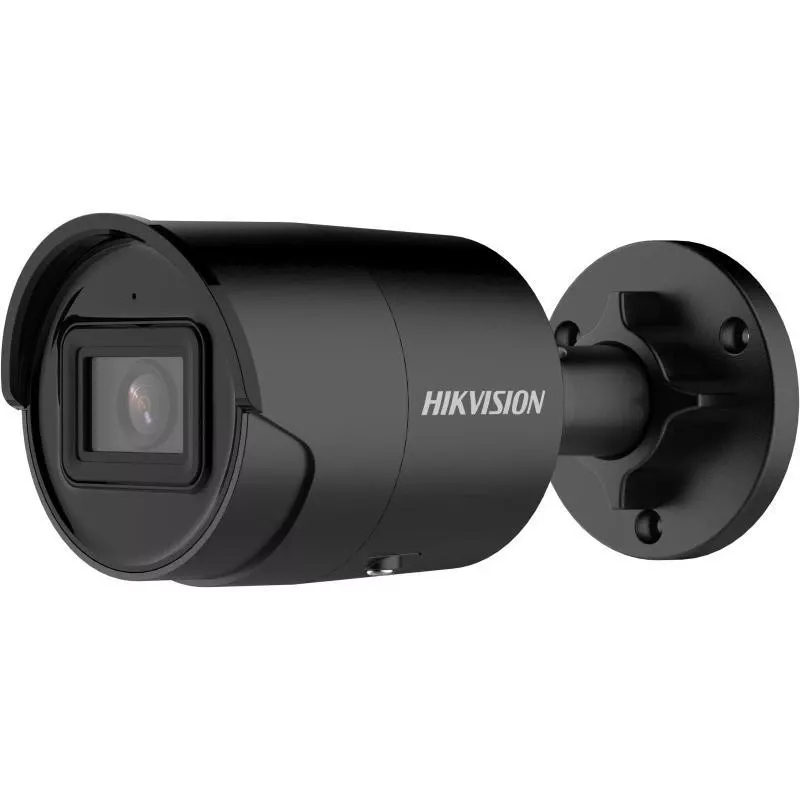 Hikvision Pro Series DS-2CD2043G2-LI2U 4MP Smart Hybrid Light Bullet IP kamera, 2,8mm, juoda