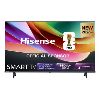 Hisense 40A4S 101,6 cm (40 colių) Full HD išmanusis televizorius su Wi-Fi, juodas, 200 cd/m²