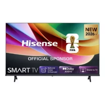 Hisense 40A4S 101,6 cm (40 colių) Full HD išmanusis televizorius su Wi-Fi, juodas, 200 cd/m²