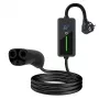 HISMART nešiojamas EV įkroviklis, skirtas Tesla NACS – Schuko (220V), 8-16A, 3,5kW, 1 fazė, 5m