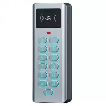 HISMART TV993741 prieigos kontrolės klaviatūra su EM 125 kHz kortelių skaitytuvu ir integruotu valdikliu