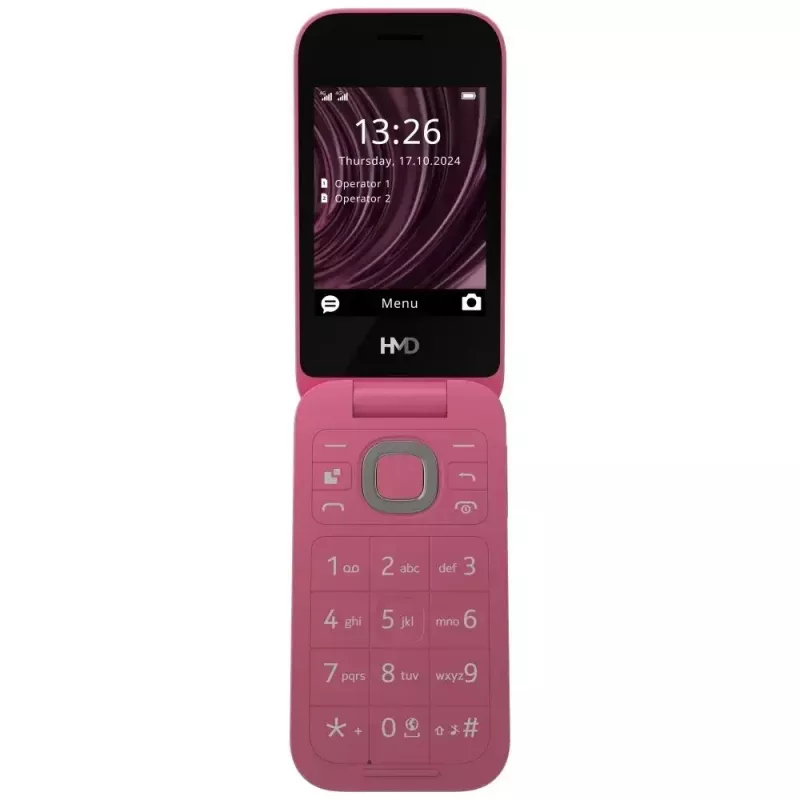 HMD 2660 Flip TA-1711 Dual SIM raudonas