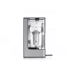 HNC HWS 8731 elektrinis virdulys su temperatūros valdymu, 1,7 L, 2200 W, stiklas ir nerūdijantis plienas, palaiko šilumą, mėlynas LED, 360° pagrindas