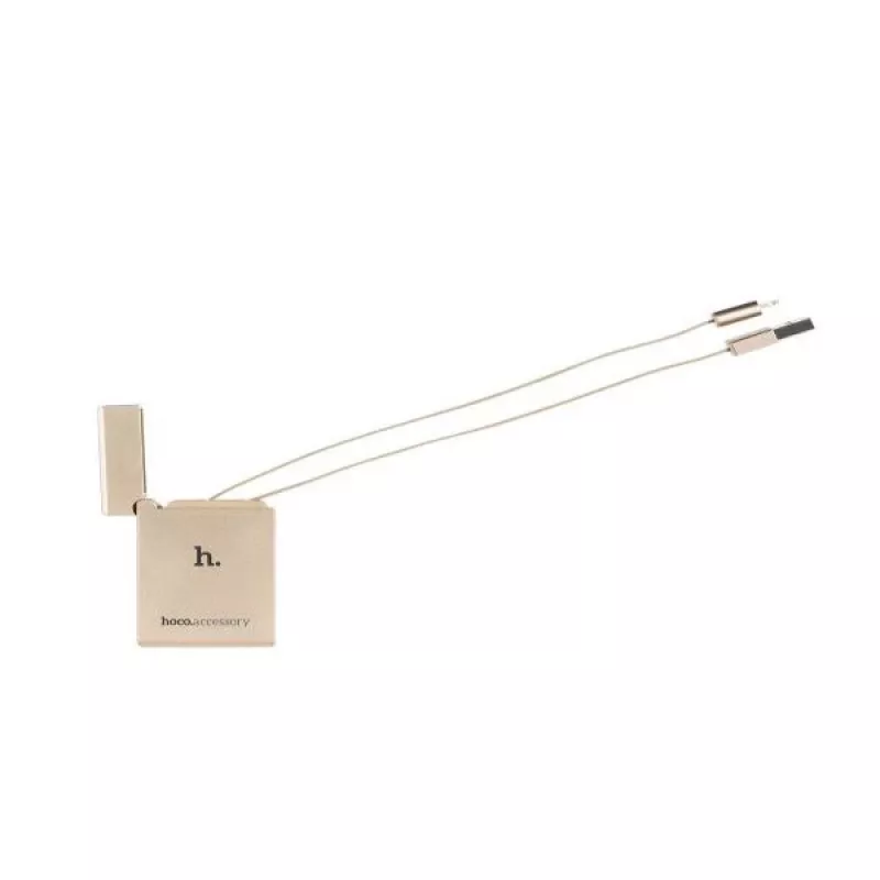 Hoco Apple Lighter UPL17 Gold USB-A į Lightning laidas 1,2 m