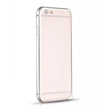Hoco Blade Series aliuminio buferinis dėklas, skirtas Apple iPhone 6 Plus / 6s Plus - sidabrinis