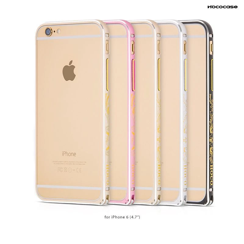 Hoco Good Fortune Bumper Case, skirta Apple iPhone 6/6S – juoda