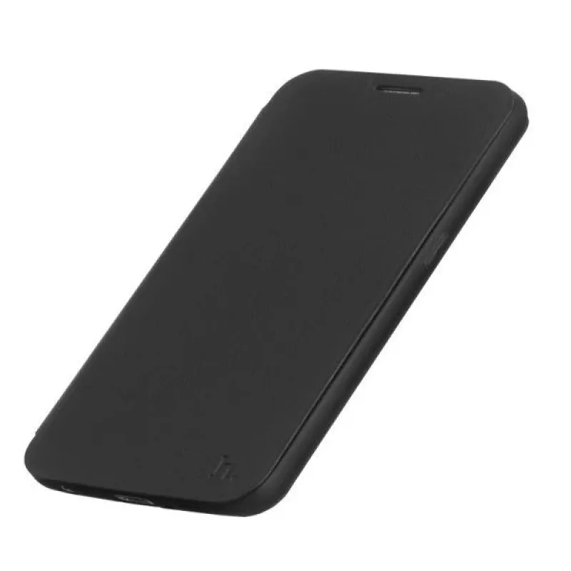 Hoco Juice Series Nappa Flip Case, skirtas Samsung Galaxy Note 5, juodos spalvos
