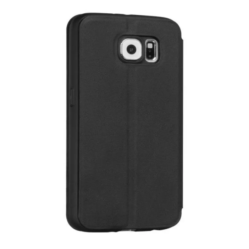 Hoco Juice Series Nappa Flip Case, skirtas Samsung Galaxy Note 5, juodos spalvos
