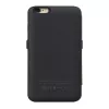 Hoco Ultra Thin Battery Case 3000mAh su odine dėklu, skirta Apple iPhone 6/6S, juoda