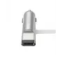 Hoco Universal UCL01 Multifunction Apple + Micro USB kabelis, sidabrinis, 1,2 m
