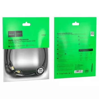 HOCO US07 General Pure Copper Flat Network Cable (1m) juoda