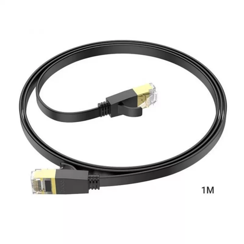 HOCO US07 General Pure Copper Flat Network Cable (1m) juoda